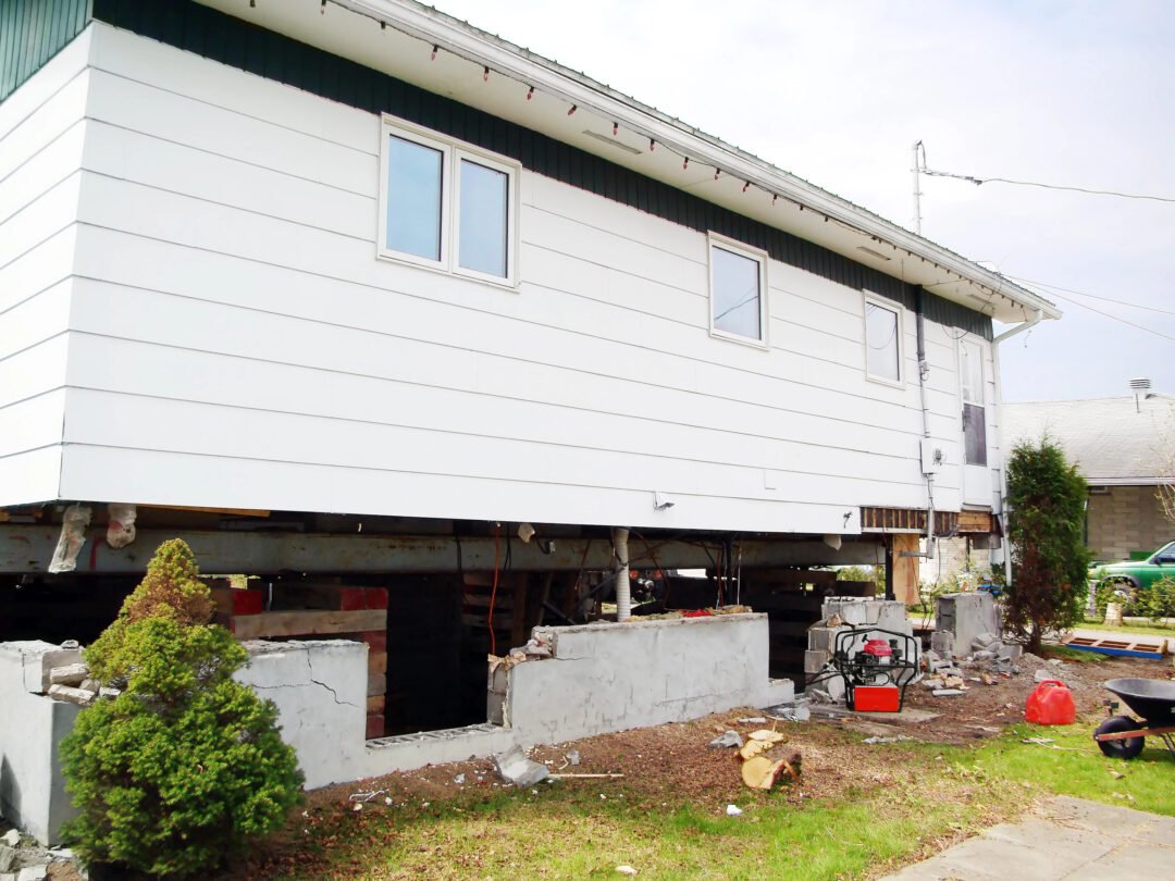 A Longview WA home in need of foundation repair.